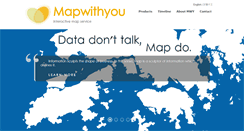 Desktop Screenshot of mapwithyou.com